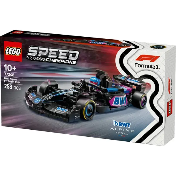 LEGO® Speed Champions BWT Alpine F1® Team A524 versenyautó, játék jármű 77248 – 2. kép