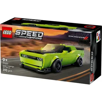 LEGO® Speed Champions Dodge Challenger SRT Hellcat sportautó, játék 77237 – 2. kép