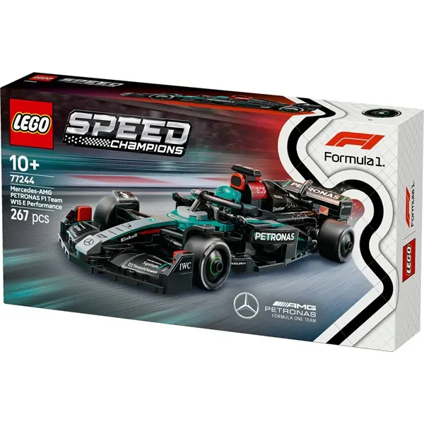 LEGO® Speed Champions Mercedes-AMG F1® W15 versenyautó, játék jármű 77244 – 2. kép