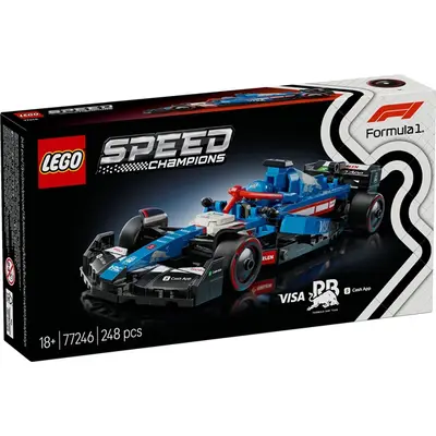 LEGO® Speed Champions Visa Cash App RB VCARB 01 F1® versenyautó, járműszett 77246
