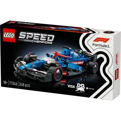 LEGO® Speed Champions Visa Cash App RB VCARB 01 F1® versenyautó, járműszett 77246 – 2. kép