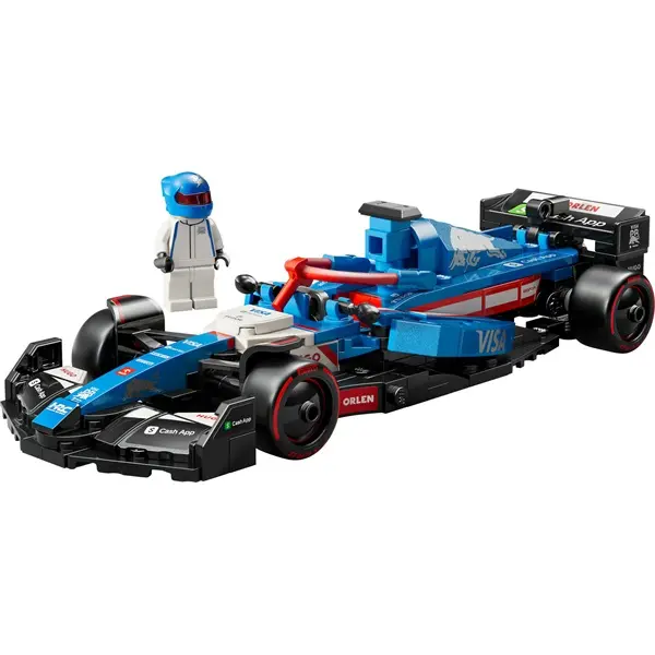 LEGO® Speed Champions Visa Cash App RB VCARB 01 F1® versenyautó, járműszett 77246 – 5. kép