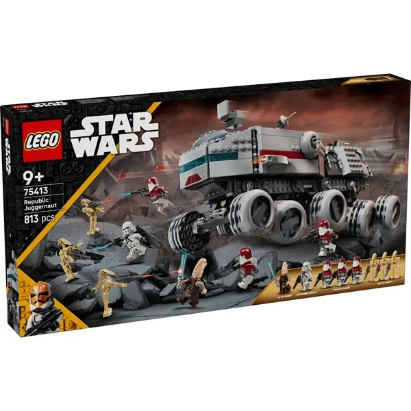 LEGO® Star Wars™ A klónok háborúja Köztársasági Juggernaut tank, készlet 75413