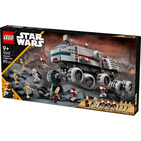 LEGO® Star Wars™ A klónok háborúja Köztársasági Juggernaut tank, készlet 75413 – 2. kép
