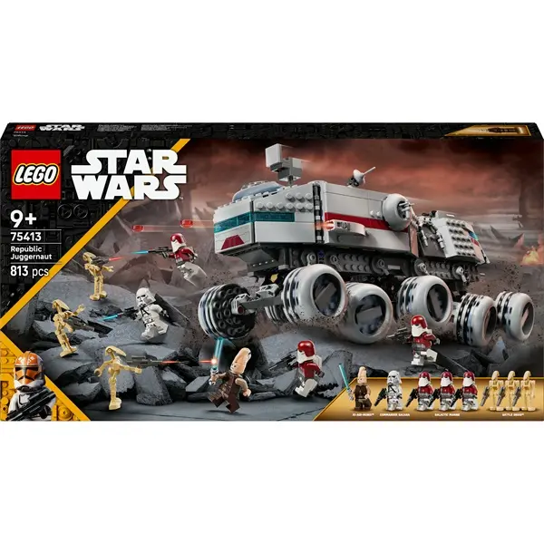 LEGO® Star Wars™ A klónok háborúja Köztársasági Juggernaut tank, készlet 75413 – 3. kép