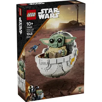 LEGO® Star Wars™ A Mandalóri™ Grogu™ lebegő bölcsővel, megépíthető figura 75403