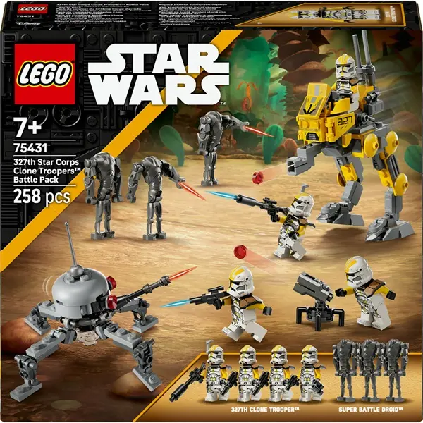 LEGO® Star Wars™ 327. klónkatonák harci csomag, ajándékszett 75431 – 3. kép