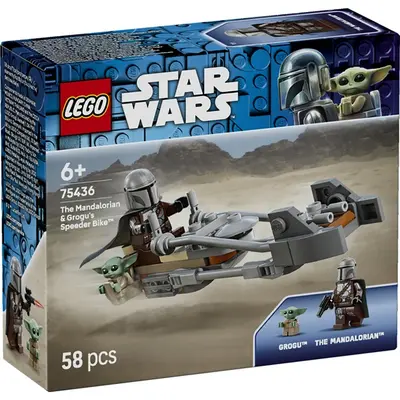 LEGO® Star Wars™ A Mandalóri és Grogu speeder bike-ja 75436