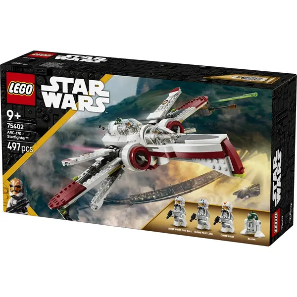 LEGO® Star Wars™ ARC-170 vadászgép™, építőjáték gyerekeknek 75402 – 2. kép