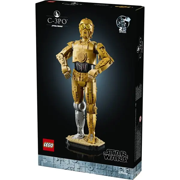 LEGO® Star Wars™ C-3PO™ megépíthető droidfigura 75398 – 2. kép