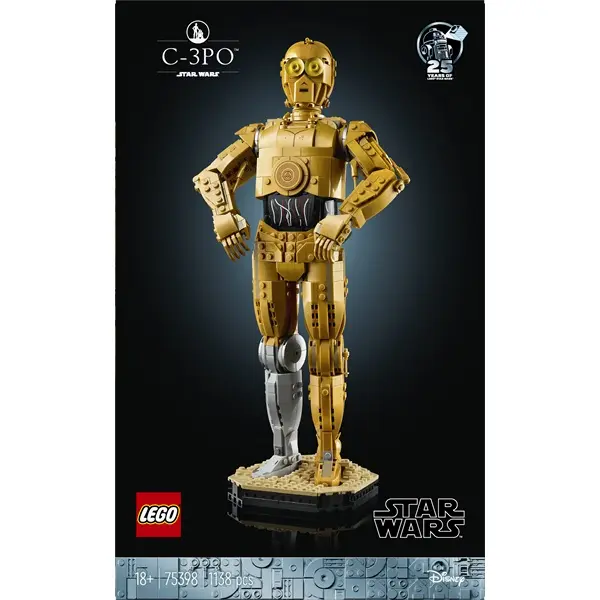 LEGO® Star Wars™ C-3PO™ megépíthető droidfigura 75398 – 3. kép