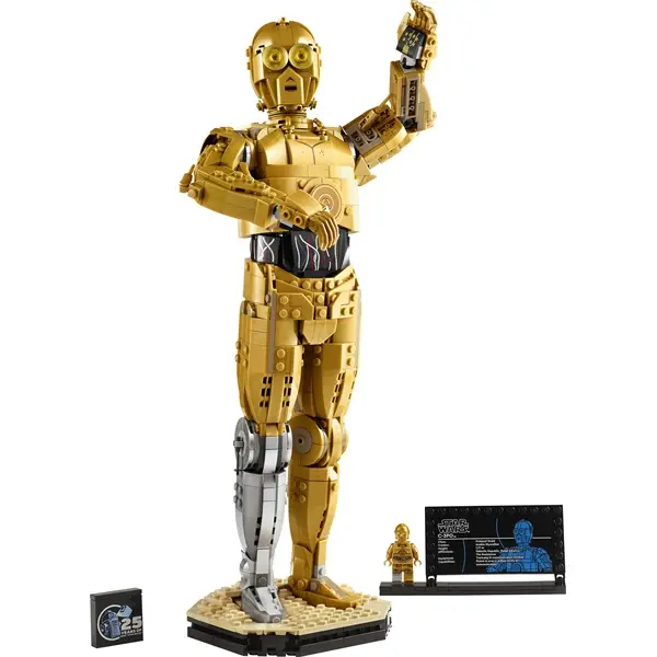 LEGO® Star Wars™ C-3PO™ megépíthető droidfigura 75398 – 6. kép