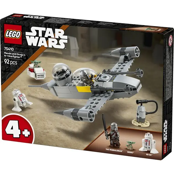 LEGO® Star Wars™ Mando és Grogu N1-es vadászgépe, építőjáték 75410 – 2. kép