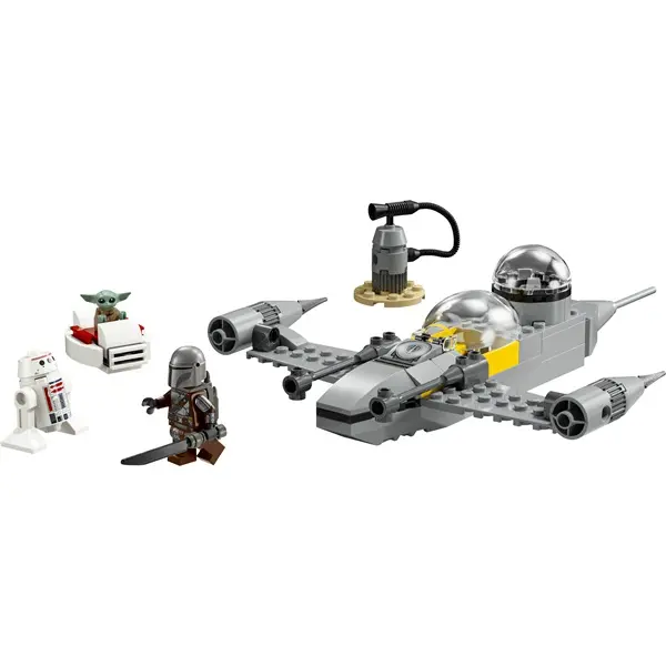 LEGO® Star Wars™ Mando és Grogu N1-es vadászgépe, építőjáték 75410 – 6. kép
