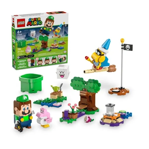 LEGO® Super Mario™ Kalandok az interaktív LEGO® Luigi™ figurával 71440