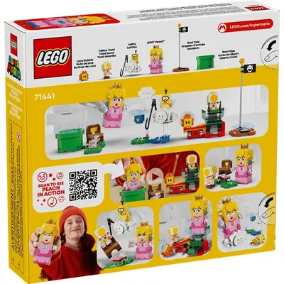 LEGO® Super Mario™ Kalandok az interaktív LEGO® Peach™ figurával 71441 – 2. kép