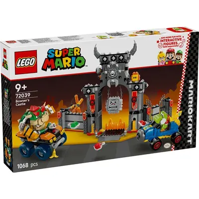 LEGO® Super Mario™ Mario Kart™ – Bowser kastélya, játék 72039