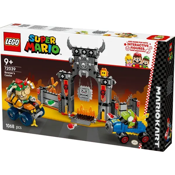 LEGO® Super Mario™ Mario Kart™ – Bowser kastélya, játék 72039 – 2. kép