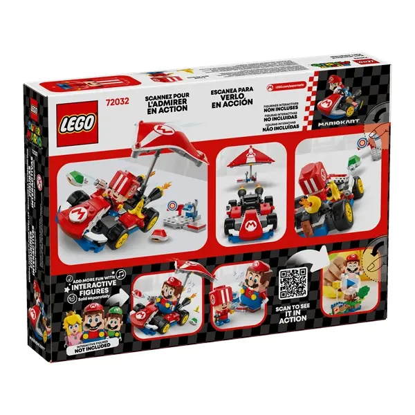 LEGO® Super Mario™ Mario Kart™ – Standard Kart, játékautós játékszett 72032 – 5. kép