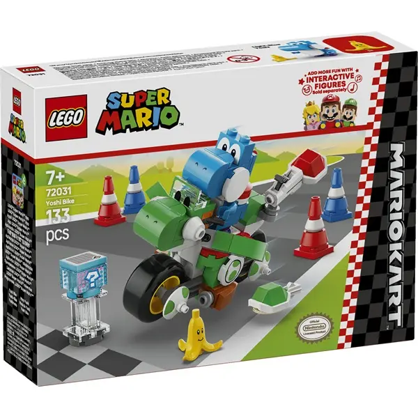 LEGO® Super Mario™ Mario Kart™ – Yoshi Bike, Nintendo® ajándék 72031