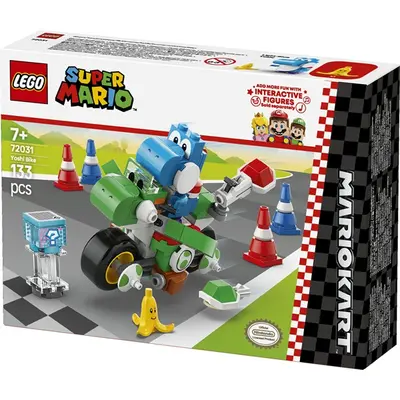 LEGO® Super Mario™ Mario Kart™ – Yoshi Bike, Nintendo® ajándék 72031 – 2. kép