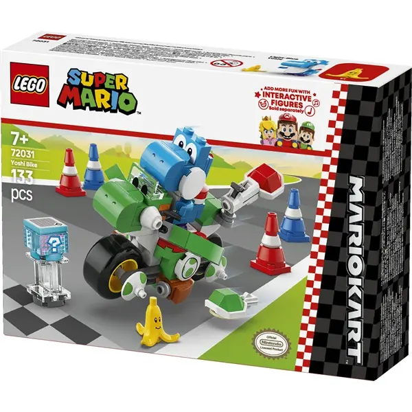 LEGO® Super Mario™ Mario Kart™ – Yoshi Bike, Nintendo® ajándék 72031 – 2. kép