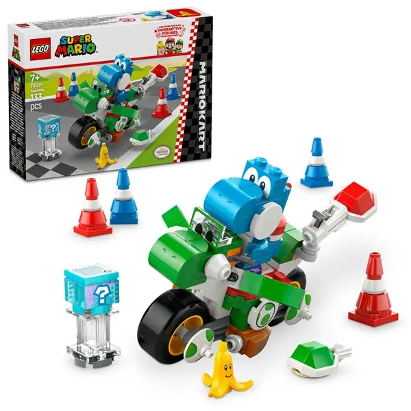LEGO® Super Mario™ Mario Kart™ – Yoshi Bike, Nintendo® ajándék 72031 – 4. kép