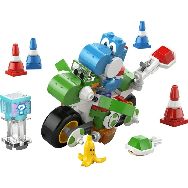 LEGO® Super Mario™ Mario Kart™ – Yoshi Bike, Nintendo® ajándék 72031 – 6. kép