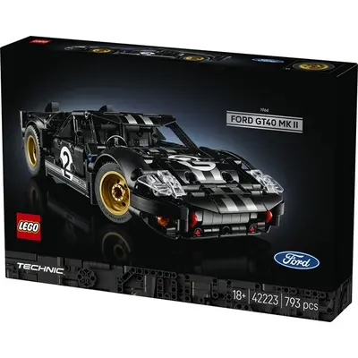 LEGO® Technic 1966 Ford GT40 MKII versenyautó 42223 – 2. kép
