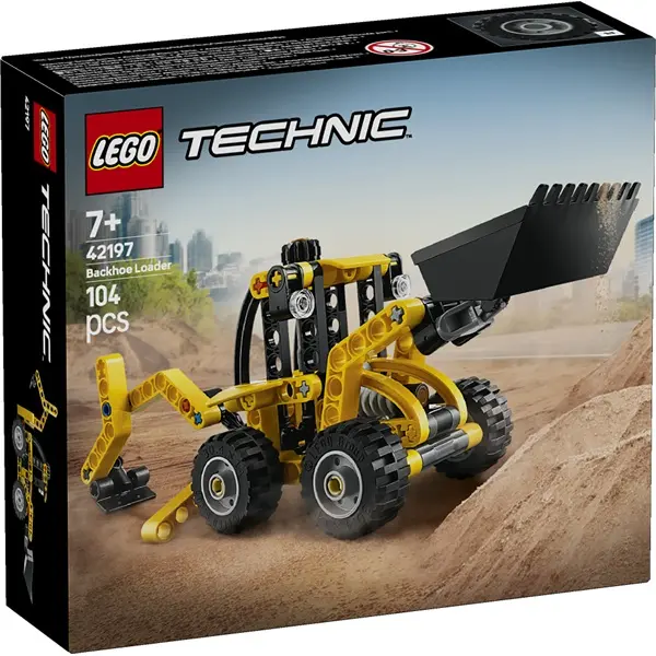 LEGO® Technic Árokásó rakodó építőipari játék járművet tartalmazó szett 42197