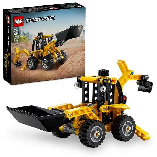 LEGO® Technic Árokásó rakodó építőipari játék járművet tartalmazó szett 42197 – 4. kép