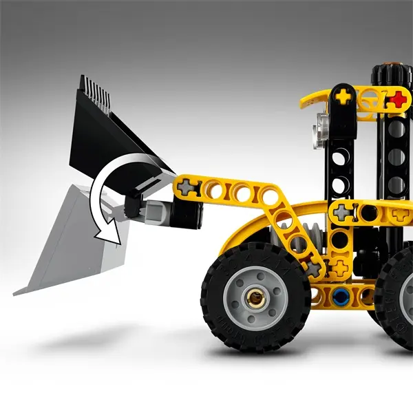 LEGO® Technic Árokásó rakodó építőipari játék járművet tartalmazó szett 42197 – 7. kép