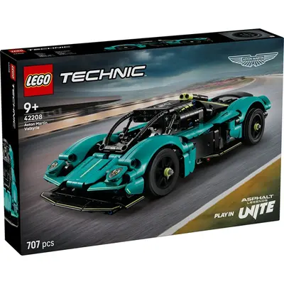 LEGO® Technic Aston Martin Valkyrie, megépíthető autómodellszett 42208