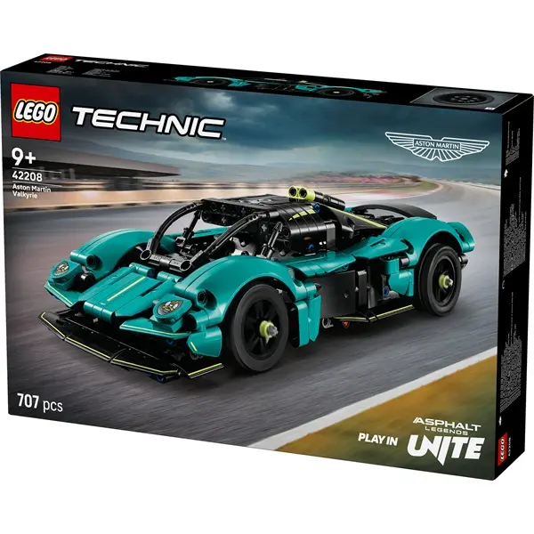 LEGO® Technic Aston Martin Valkyrie, megépíthető autómodellszett 42208 – 2. kép