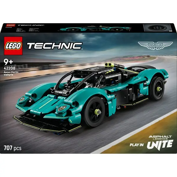 LEGO® Technic Aston Martin Valkyrie, megépíthető autómodellszett 42208 – 3. kép