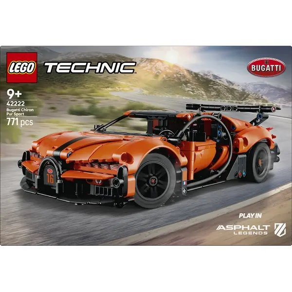 LEGO® Technic Bugatti Chiron Pur Sport hiperautó 42222 – 3. kép