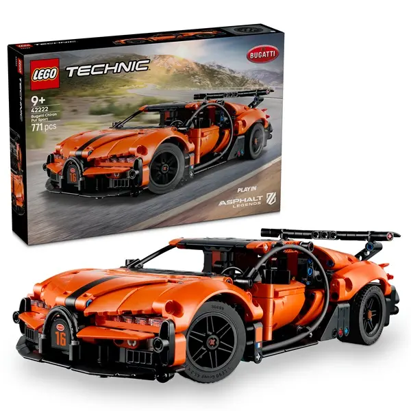 LEGO® Technic Bugatti Chiron Pur Sport hiperautó 42222 – 4. kép