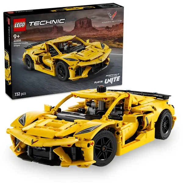 LEGO® Technic Chevrolet Corvette Stingray, autómodell-készlet, járműves játék 42205 – 4. kép