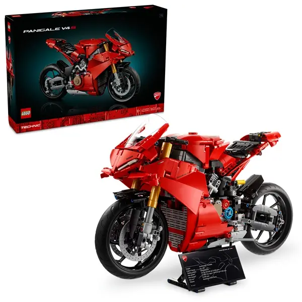 LEGO® Technic Ducati Panigale V4 S motorkerékpár modellépítőszett 42202 – 4. kép