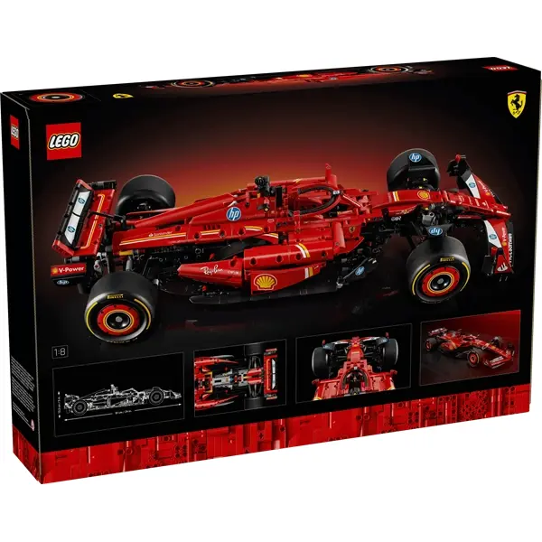 LEGO® Technic Ferrari SF-24 F1 autó, modellkészlet felnőtteknek 42207 – 7. kép