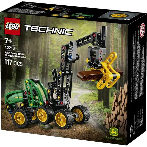 LEGO® Technic John Deere 1470H kerekes betakarítógép 42218 – 2. kép