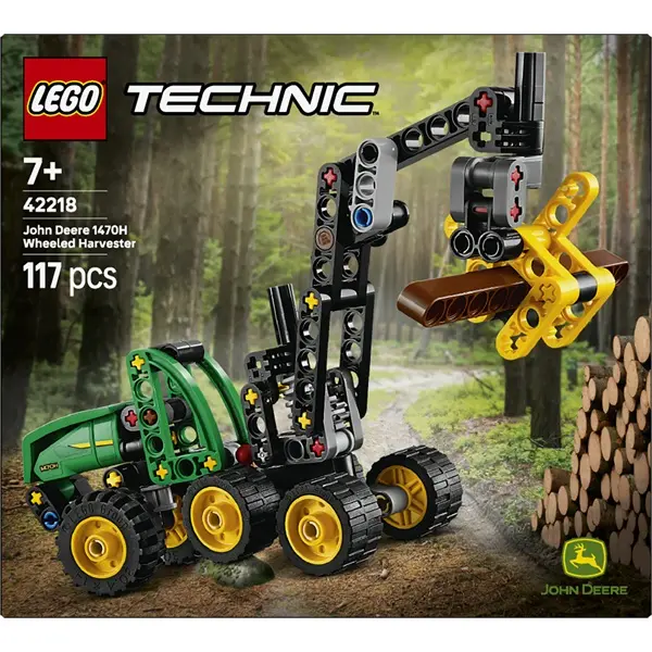 LEGO® Technic John Deere 1470H kerekes betakarítógép 42218 – 3. kép