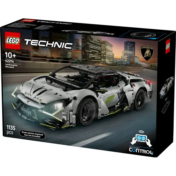 LEGO® Technic Lamborghini Revuelto szuper sportautó készlet, STEM-építőjáték 42214 – 2. kép