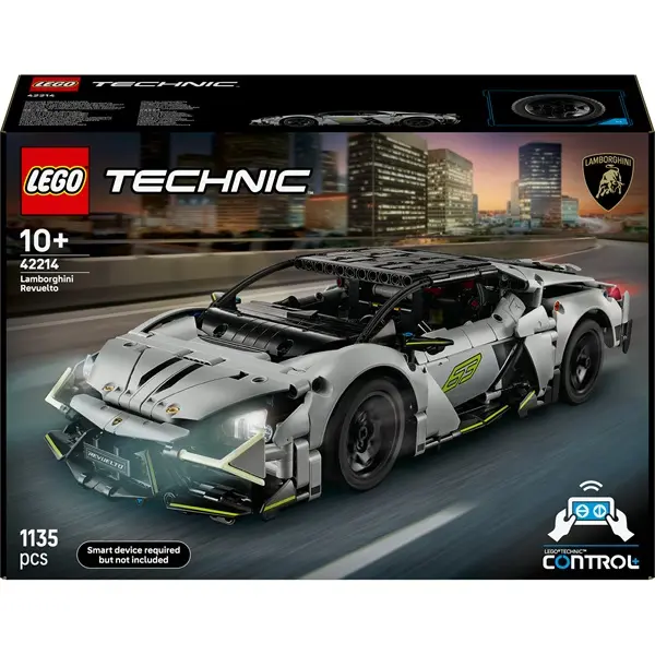 LEGO® Technic Lamborghini Revuelto szuper sportautó készlet, STEM-építőjáték 42214 – 3. kép