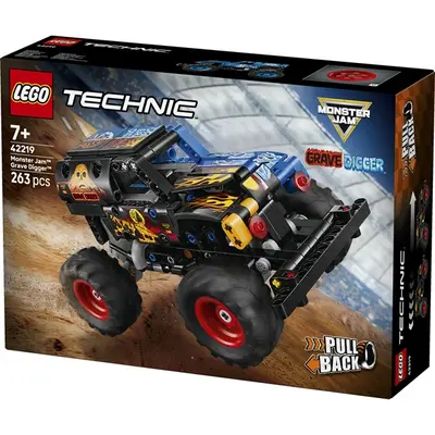 LEGO® Technic Monster Jam™ Grave Digger™ tűz és jég 42219 – 2. kép