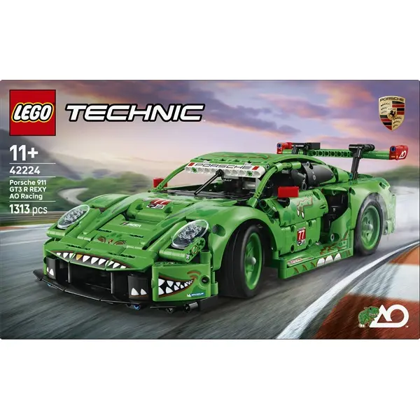 LEGO® Technic Porsche 911 GT3 R REXY AO Racing autó 42224 – 3. kép