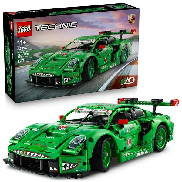 LEGO® Technic Porsche 911 GT3 R REXY AO Racing autó 42224 – 4. kép