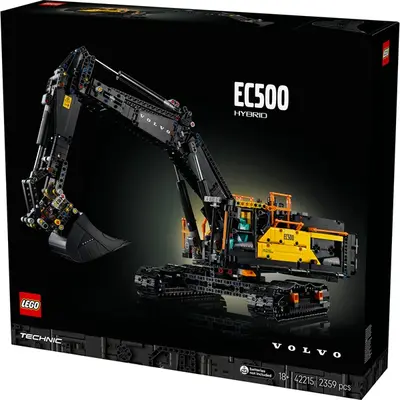 LEGO® Technic Volvo EC500 Hybrid exkavátor szett, ajándék felnőtteknek 42215 – 2. kép