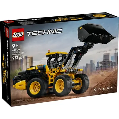 LEGO® Technic Volvo L120 Electric kerekes rakodógép, építőipari játék 42209
