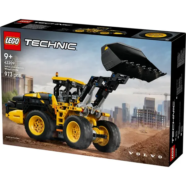 LEGO® Technic Volvo L120 Electric kerekes rakodógép, építőipari játék 42209 – 2. kép